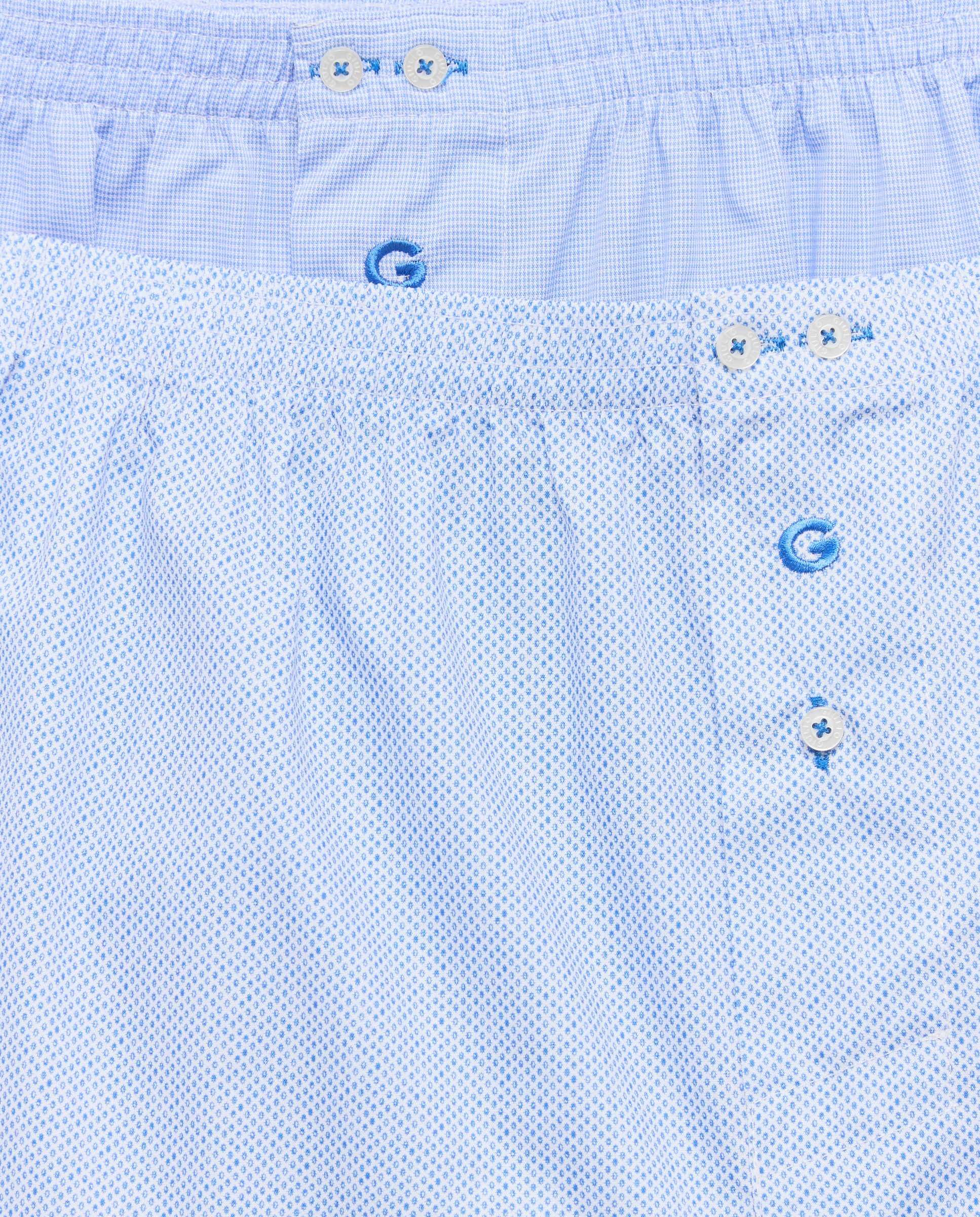 Pack de 2 Boxers de Tecido Azul-3