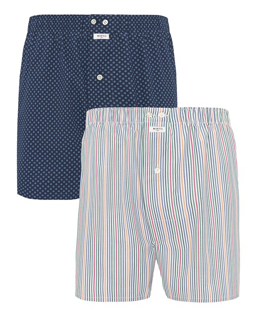 Imagem 0 de Pack de Dois Boxers de Algodão - Multicolor