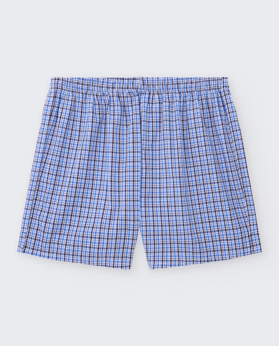 Pack de 2 Boxers de Tecido Azul-3