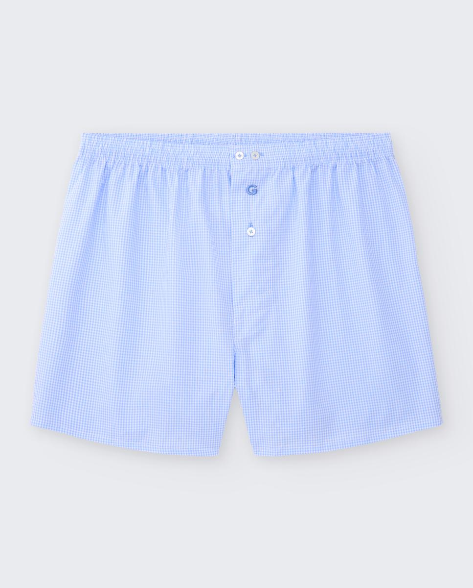 Pack de 2 Boxers de Tecido Celeste-2