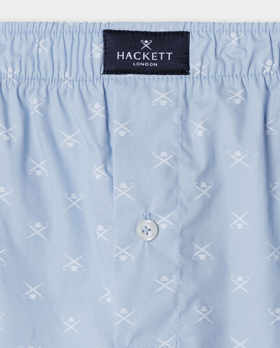 Pack de Dois Boxers de Tecido Azul-5