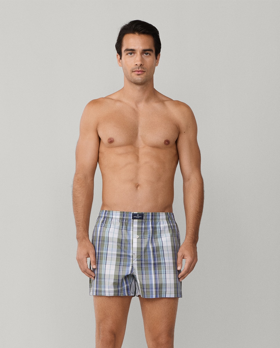 Pack de Dois Boxers de Tecido Verde-2