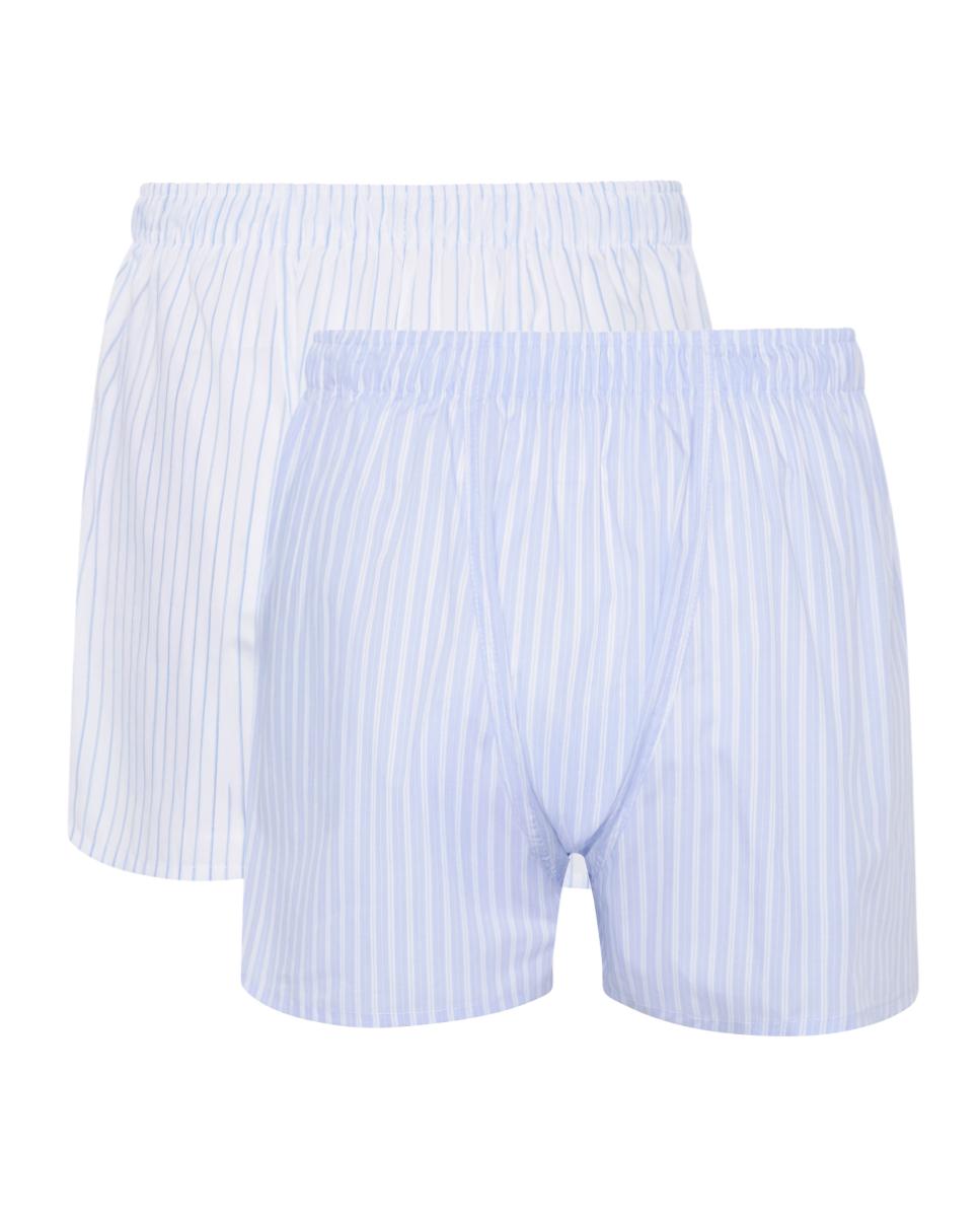 Pack de 2 Boxers de Tecido Azul-2