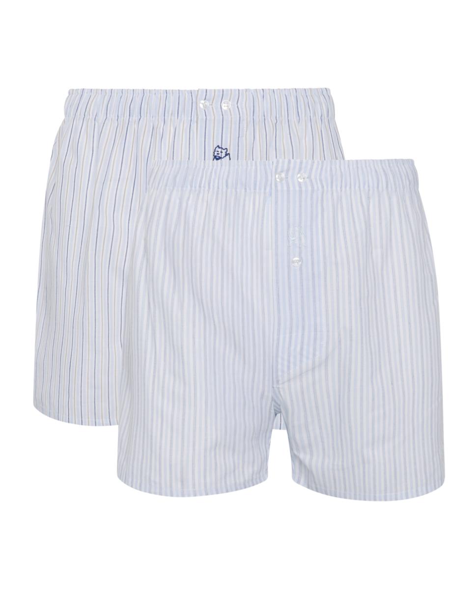 Pack de 2 Boxers de Tecido Azul-2