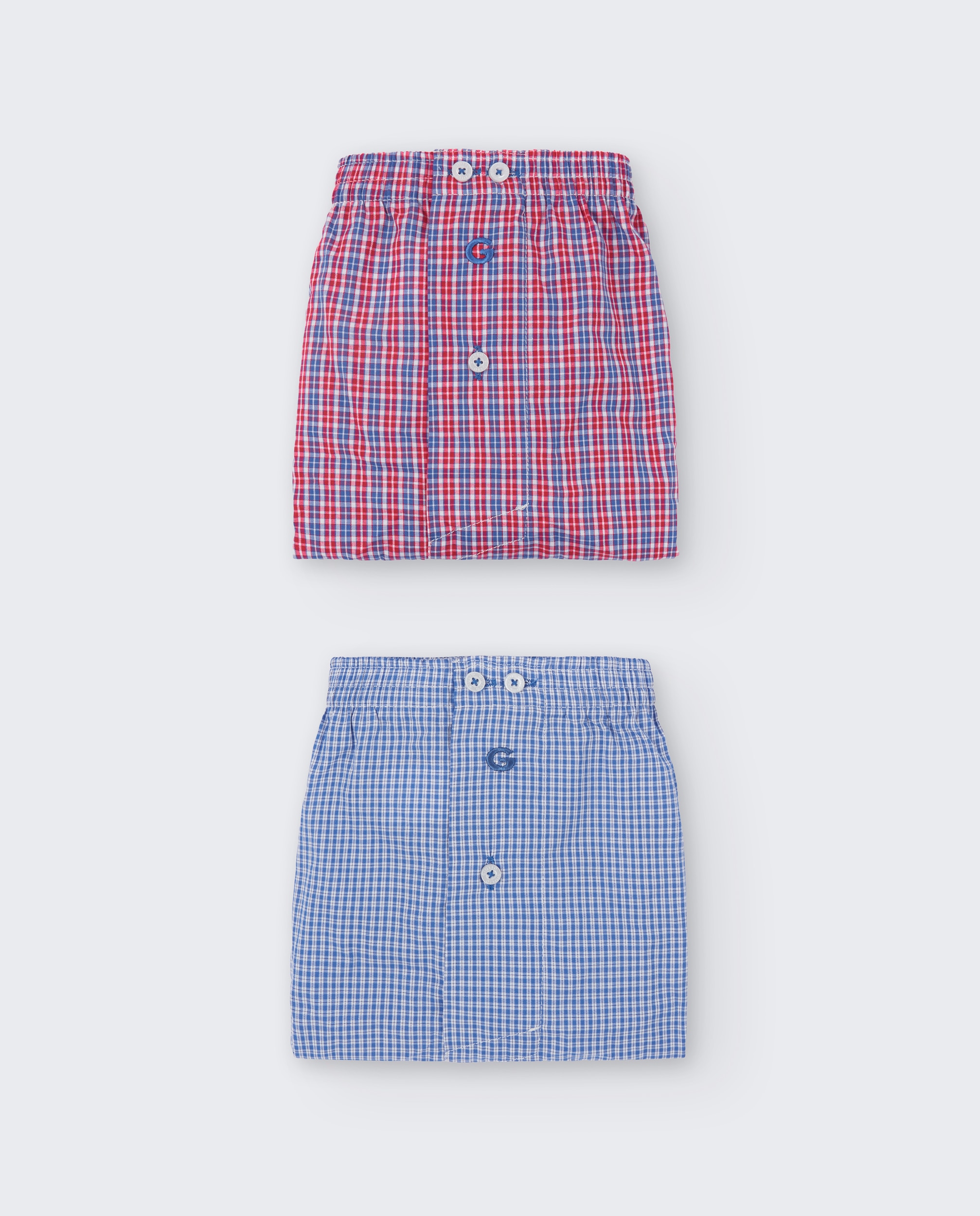 Imagen 0 de Pack 2 boxer tela Rojo