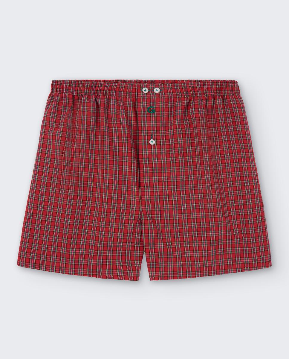 Pack de 2 Boxers de Tecido Verde-escuro-2