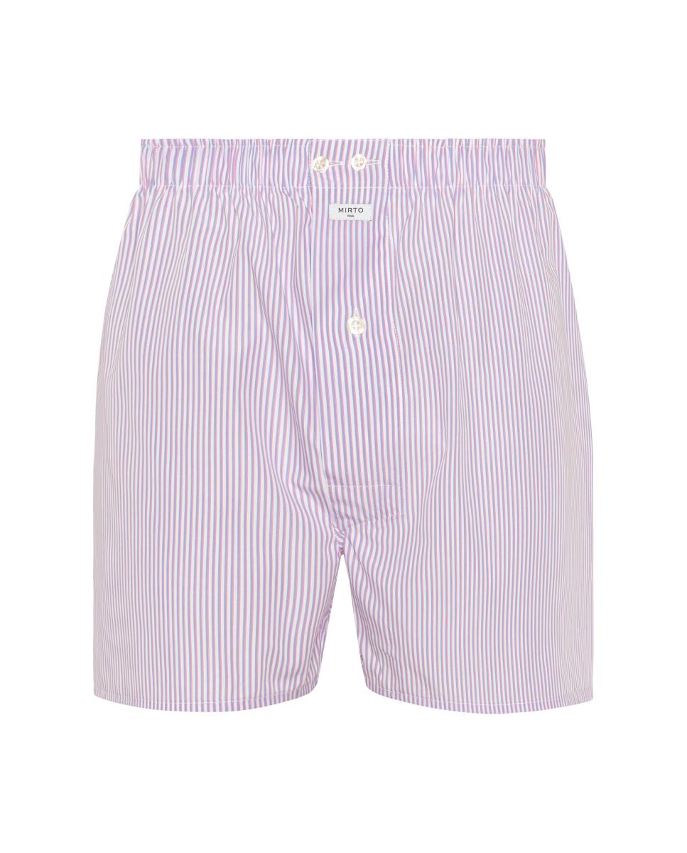 Pack 2 bóxer de hombre de tela en 100% algodón - Mirto - Rosa claro Rosa claro-2