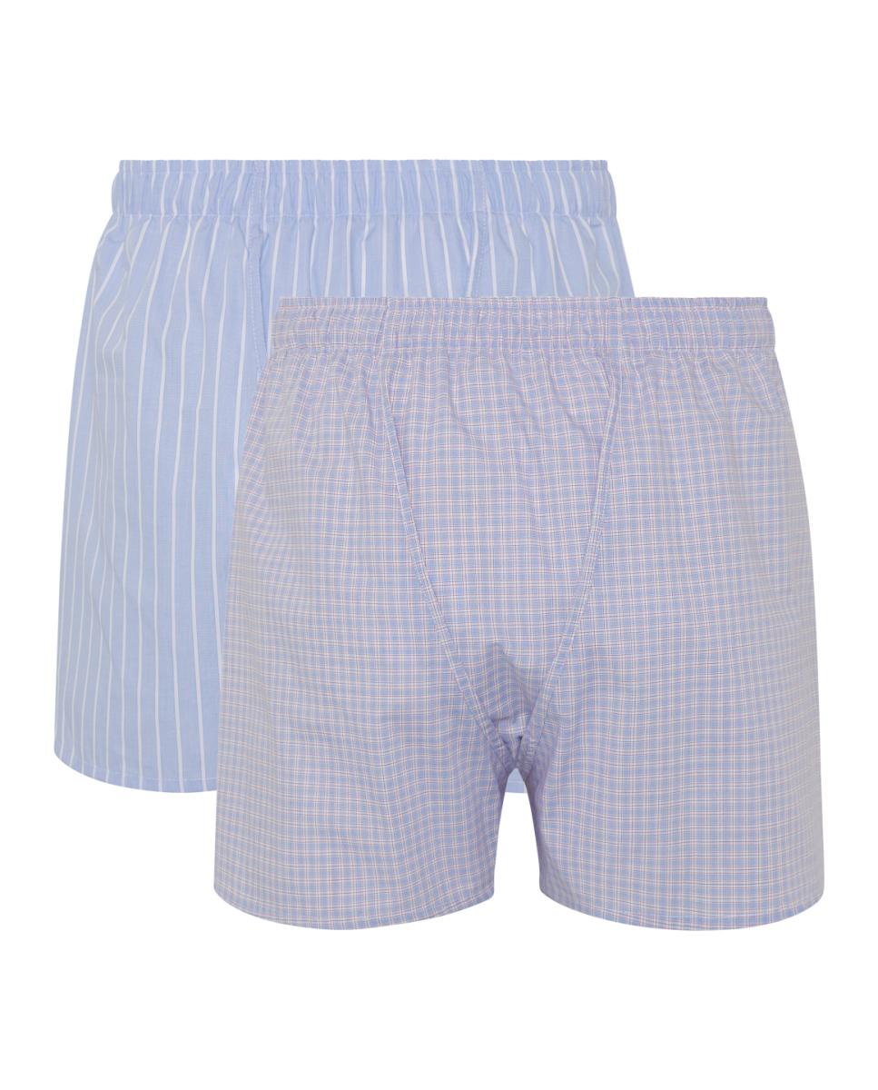 Pack dos bóxers tela de hombre - Kiff-Kiff - Azul Azul-2