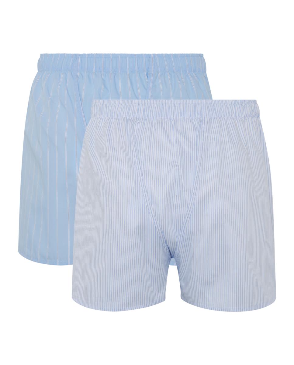 Pack de Dois Boxers de Tecido Azul-2