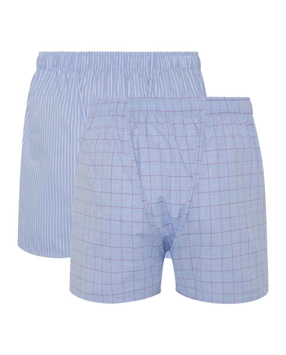 Pack dos bóxers tela de hombre - Kiff-Kiff - Azul Azul-2
