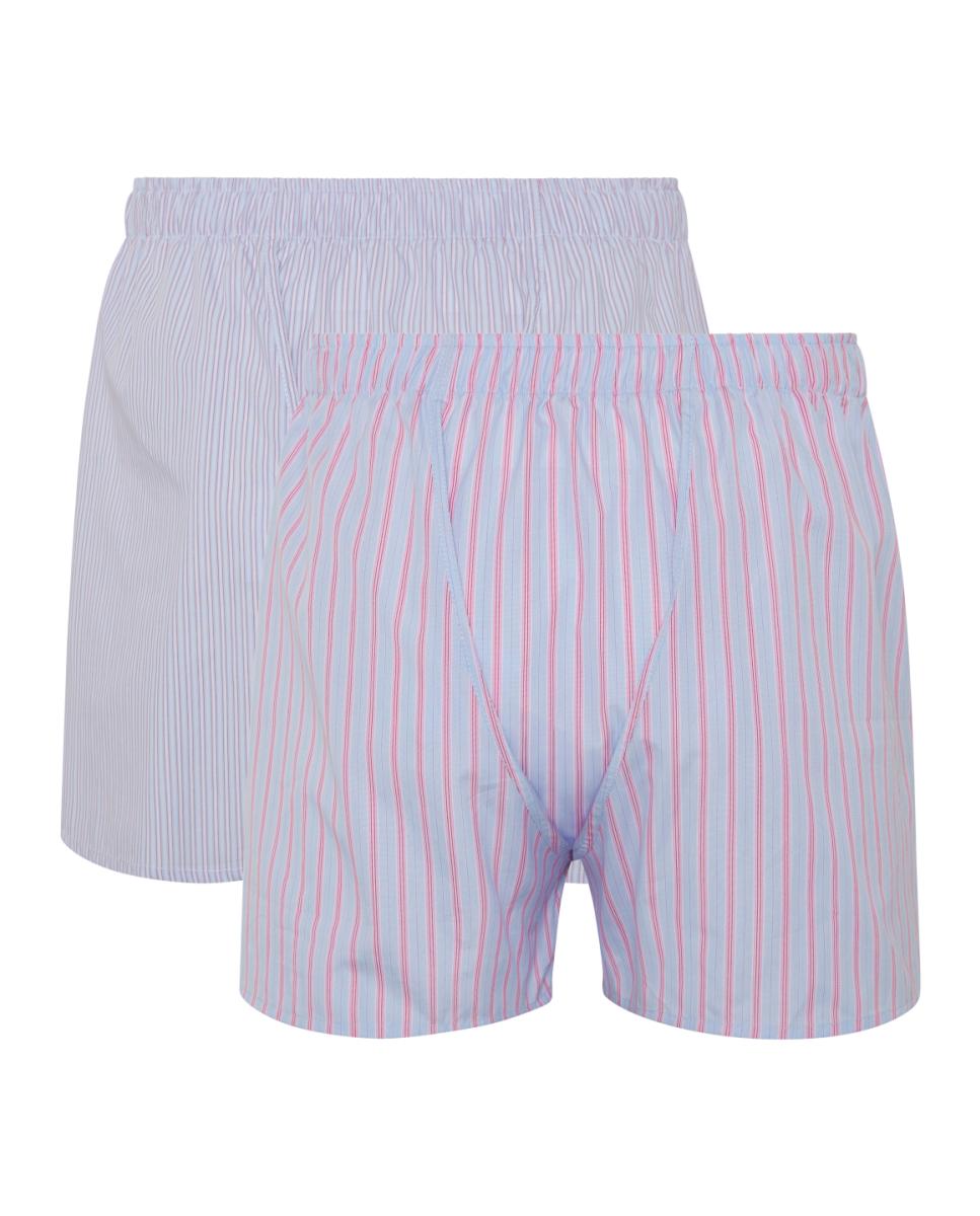 Pack de Dois Boxers de Tecido Azul-2