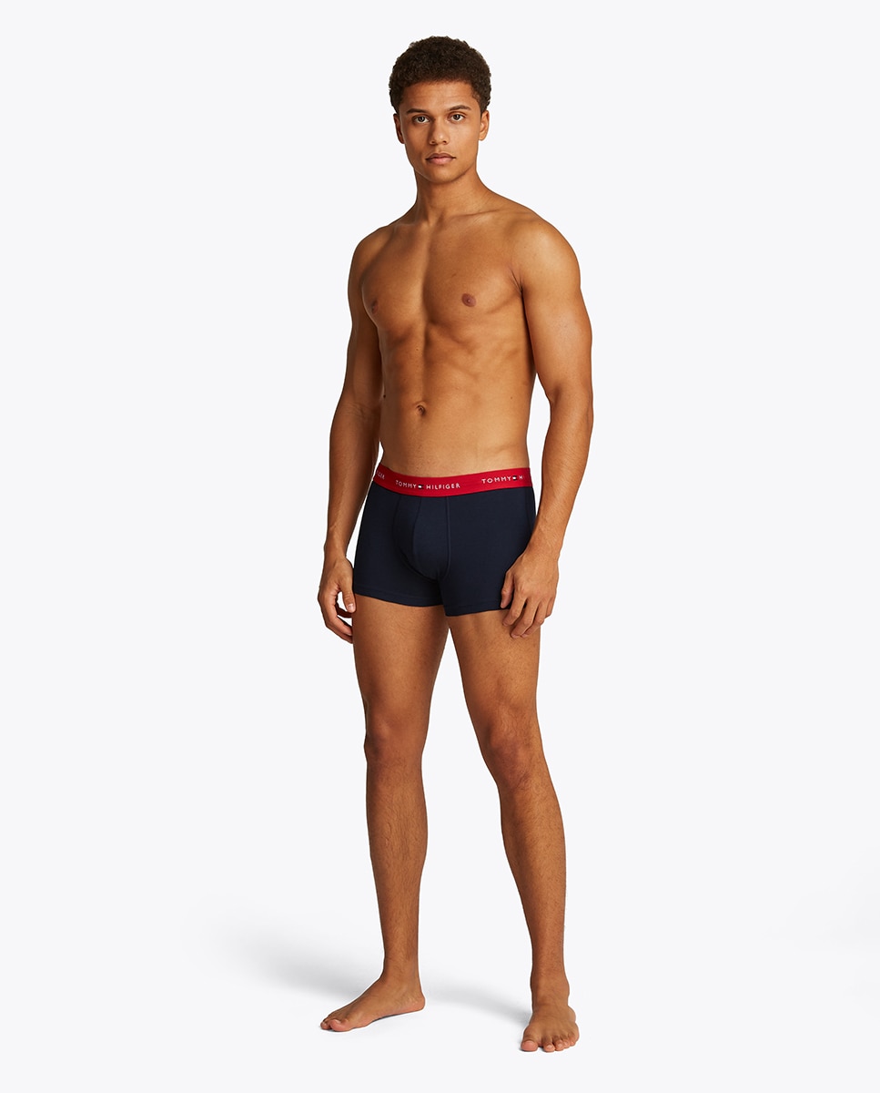 Pack de 3 Boxers de Malha Azul-marinho-6