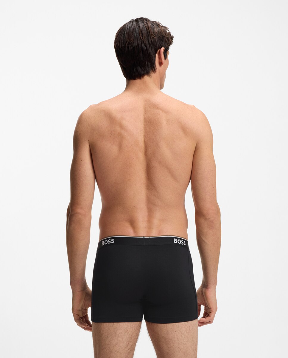 Pack de dos boxers de punto de hombre - Boss - Negro Negro-2