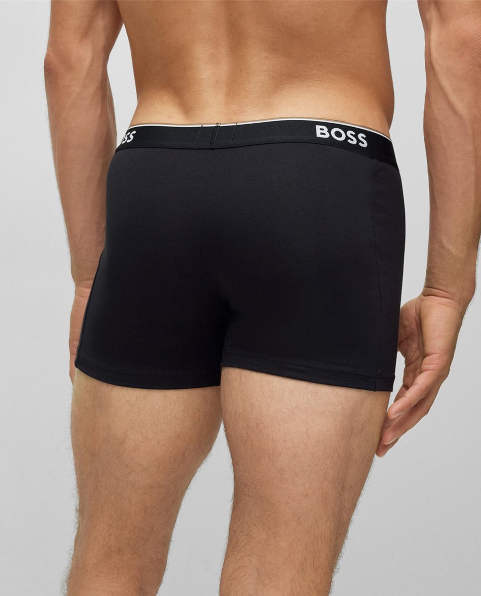 Pack de dos boxers de punto de hombre - Boss - Negro Negro-4