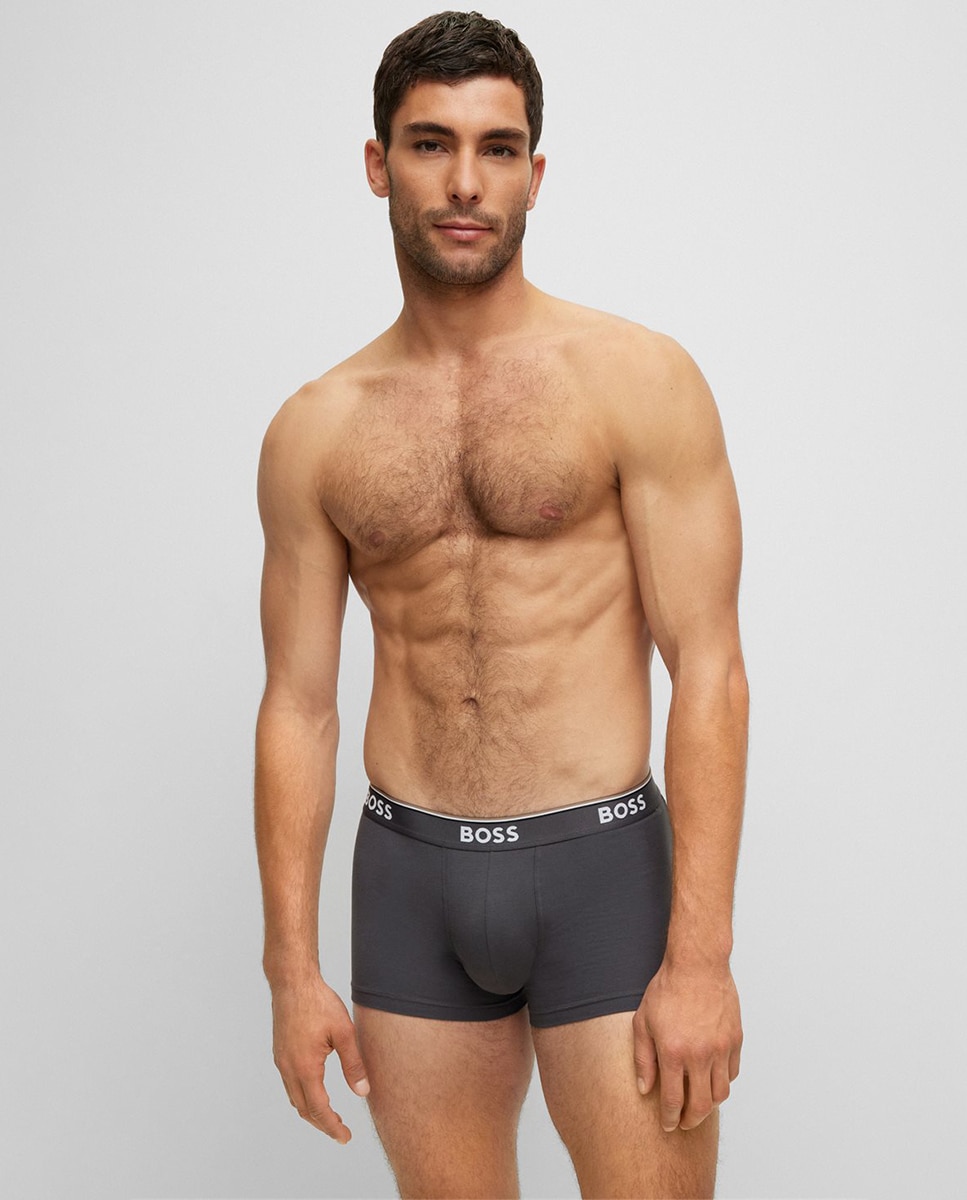 Pack de Três Boxers em Algodão Elastano Multicolor-6