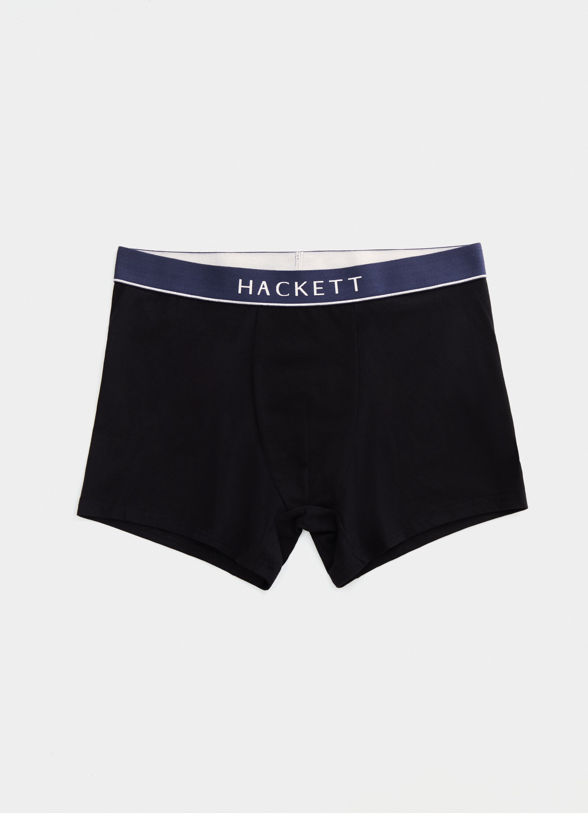 Pack de tres bóxers de punto de hombre - Hackett - Negro Negro-8