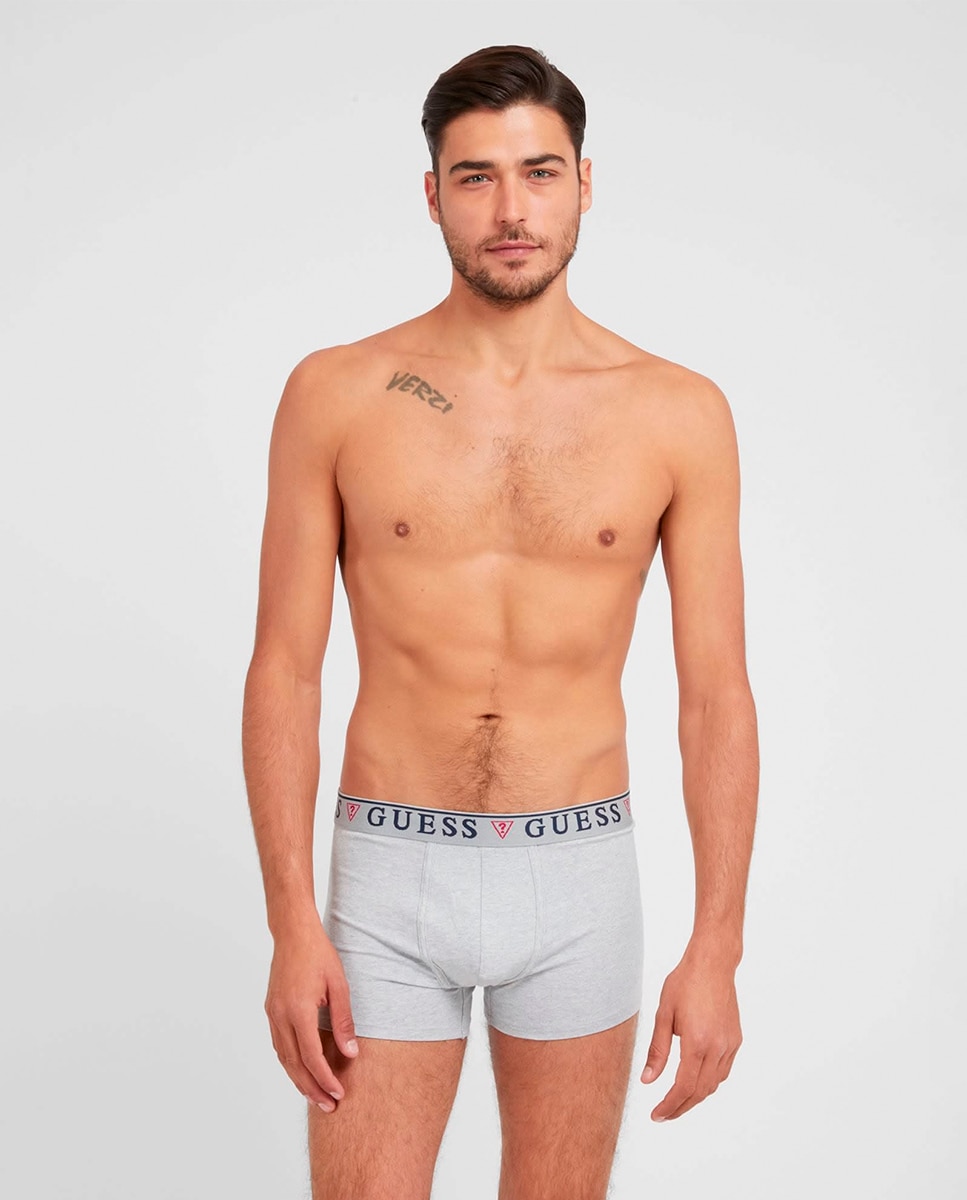 Pack de 3 Boxers em Vários Tons Cinzento-4
