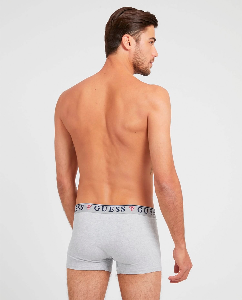 Pack de 3 Boxers em Vários Tons Cinzento-5