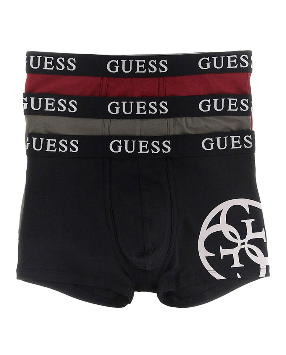 Imagem 0 de Pack de Três Boxers de Malha Lisos