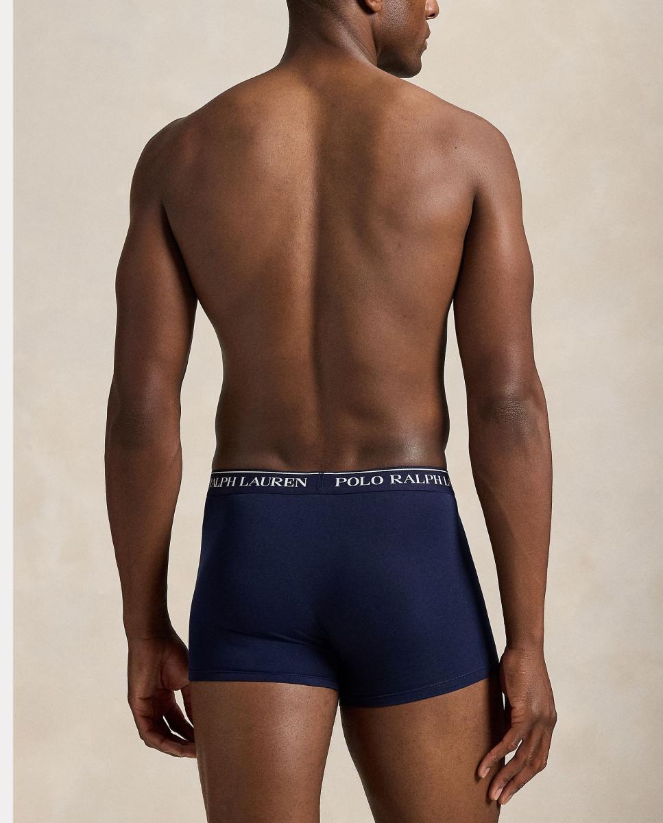 Pack de 3 Boxers de Malha Azul-3
