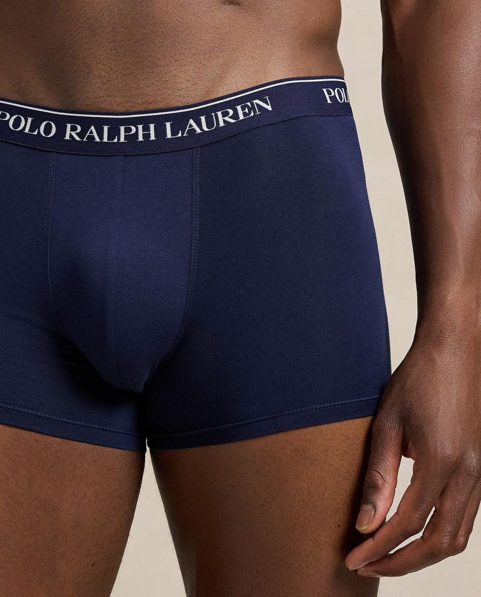 Pack de 3 Boxers de Malha Azul-4