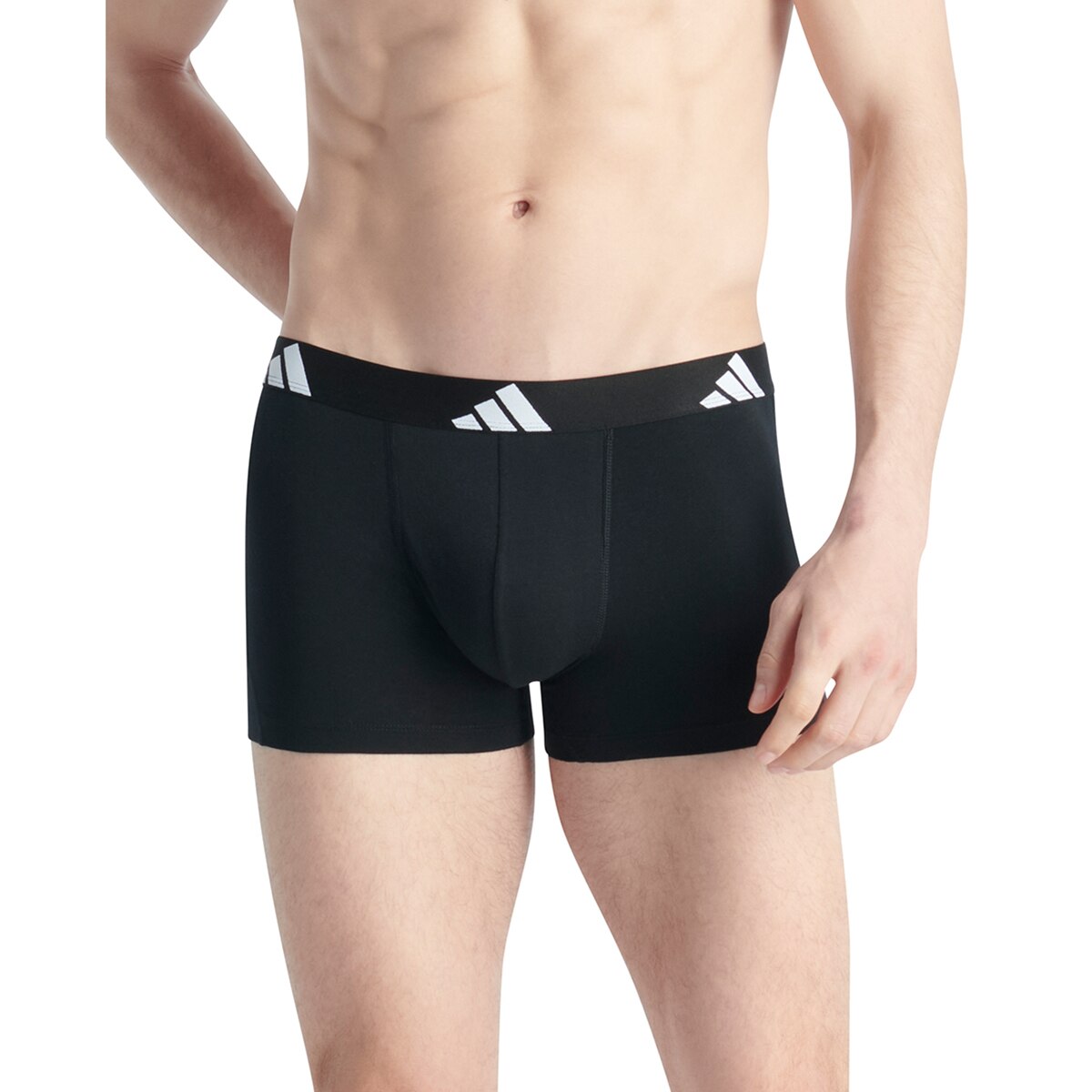 Pack de tres bóxers - adidas - Gris Gris-2