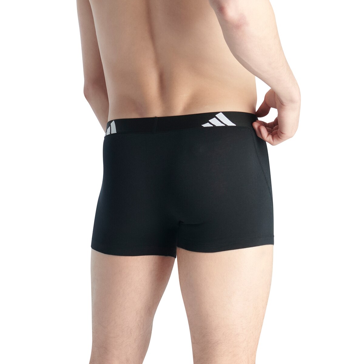 Pack de tres bóxers - adidas - Gris Gris-4