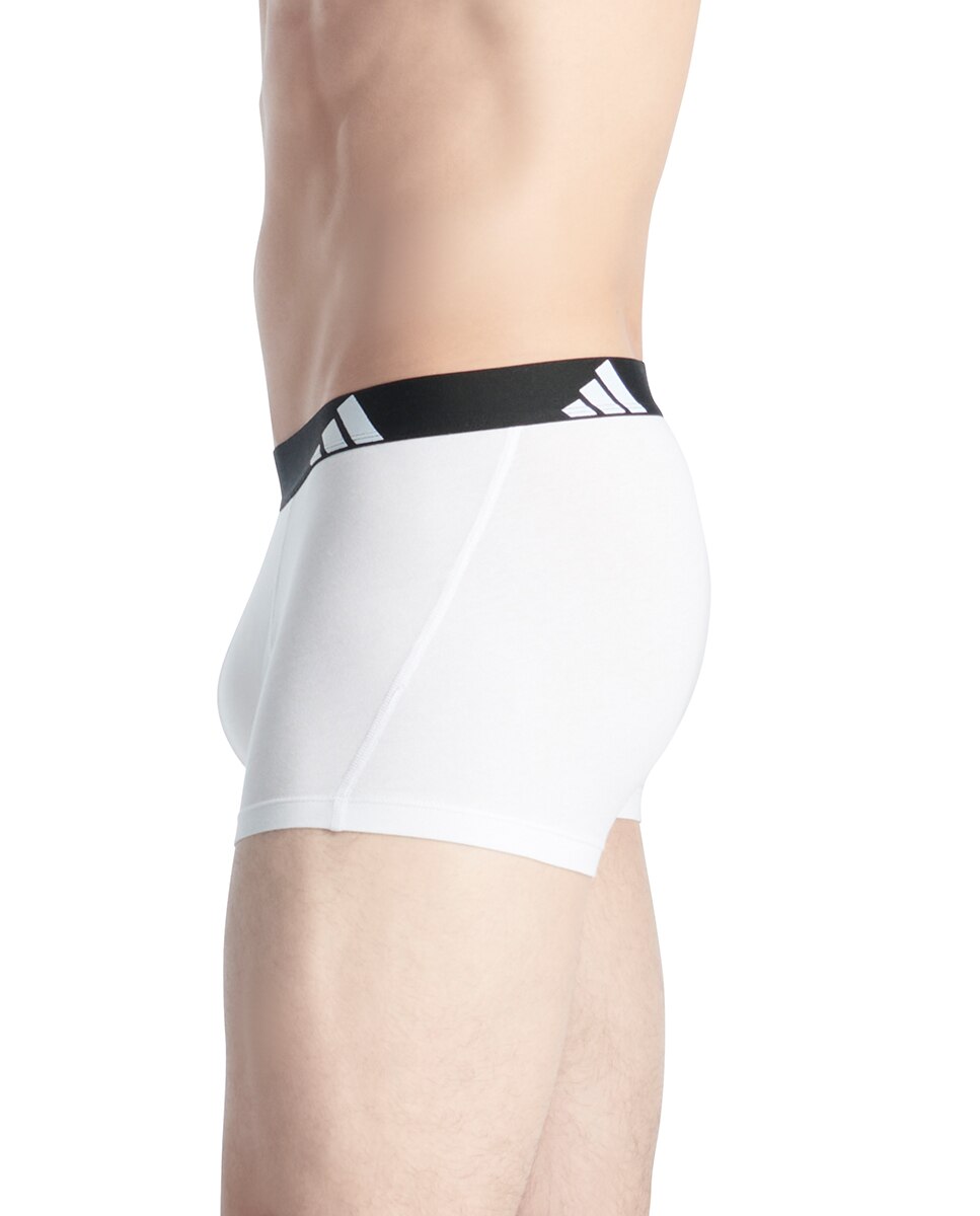 Pack de tres bóxers - adidas - Gris Gris-9