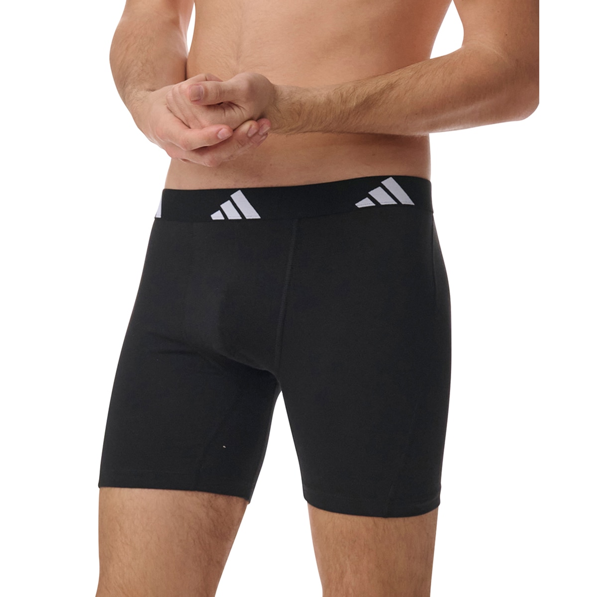 Pack de Três Boxers em Vários Tons Preto-2