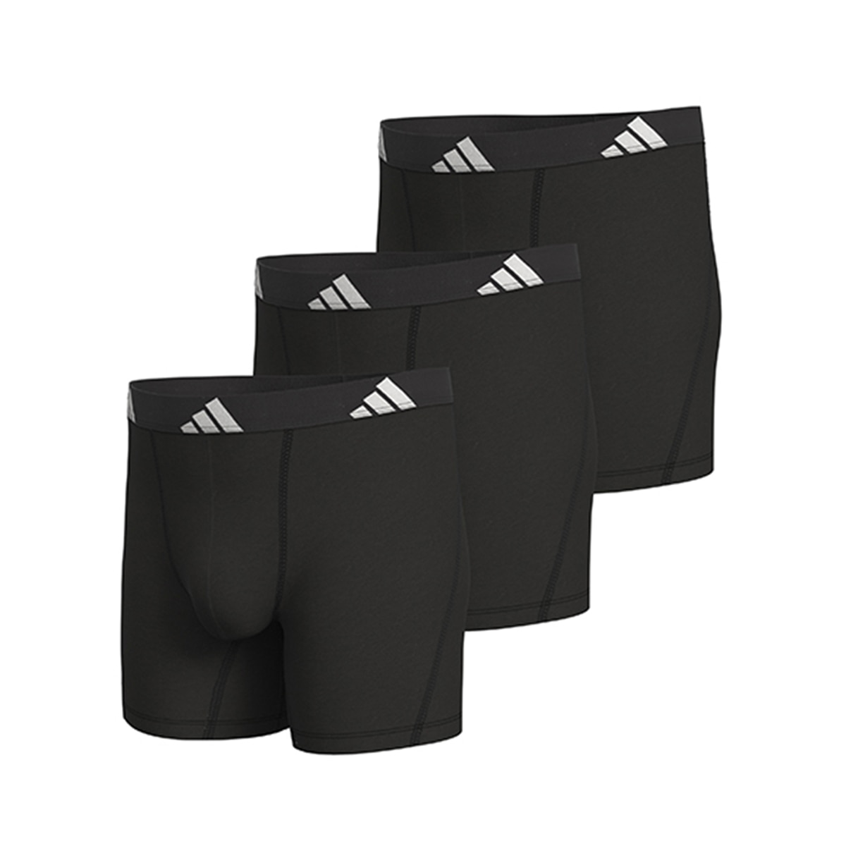 Pack de Três Boxers em Vários Tons Preto-7