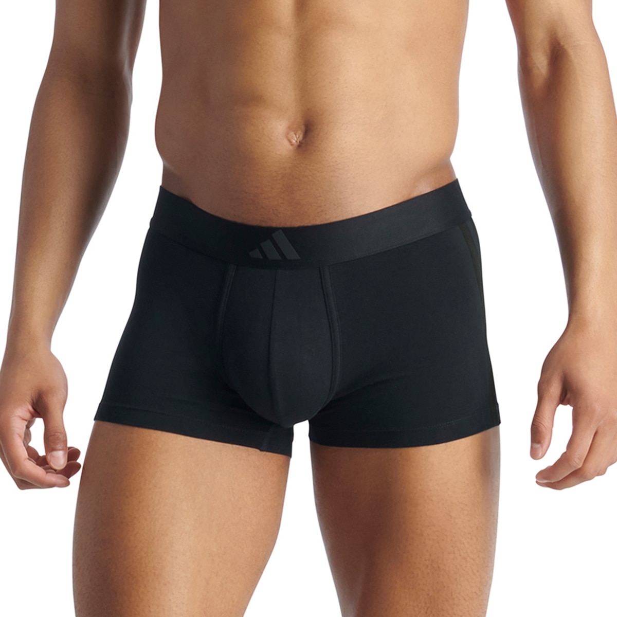 Pack de dos bóxer, varios tonos - adidas - Negro Negro-2