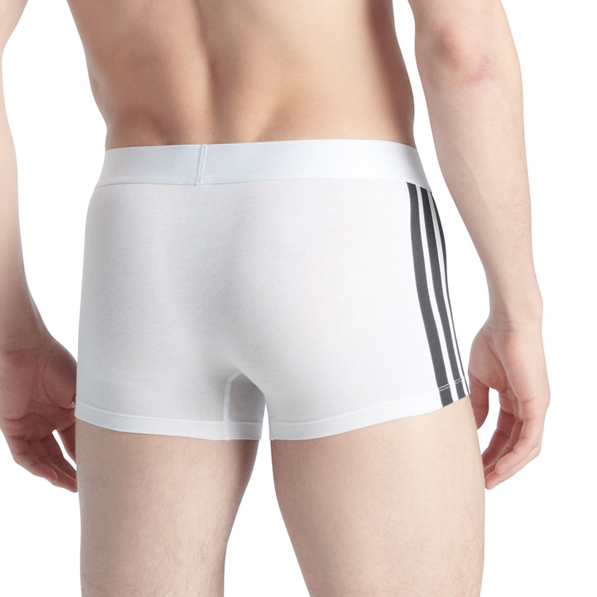 Pack de dos bóxer, varios tonos - adidas - Blanco Blanco-3