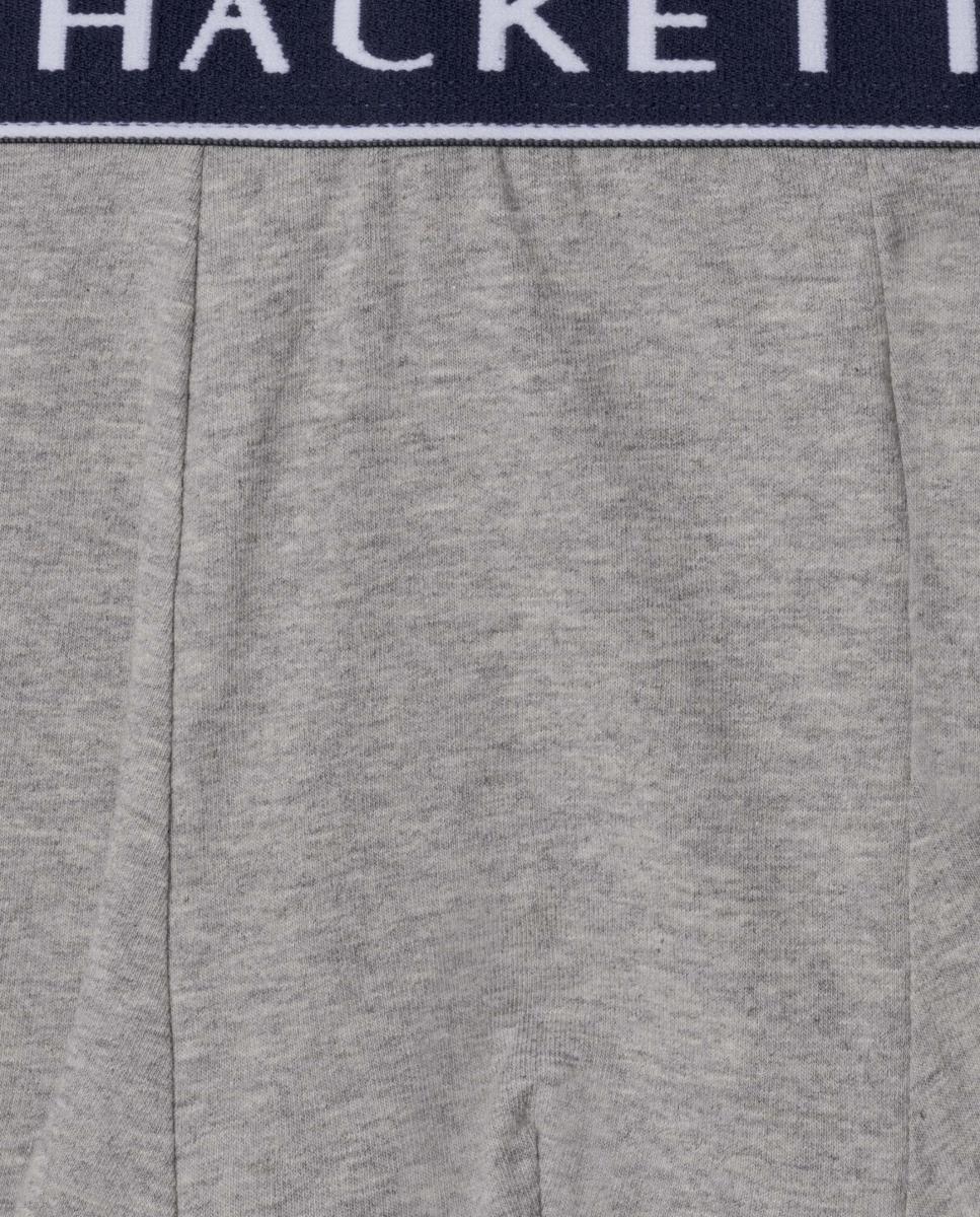 Pack de Três Boxers de Malha Combinados Cinzento-4