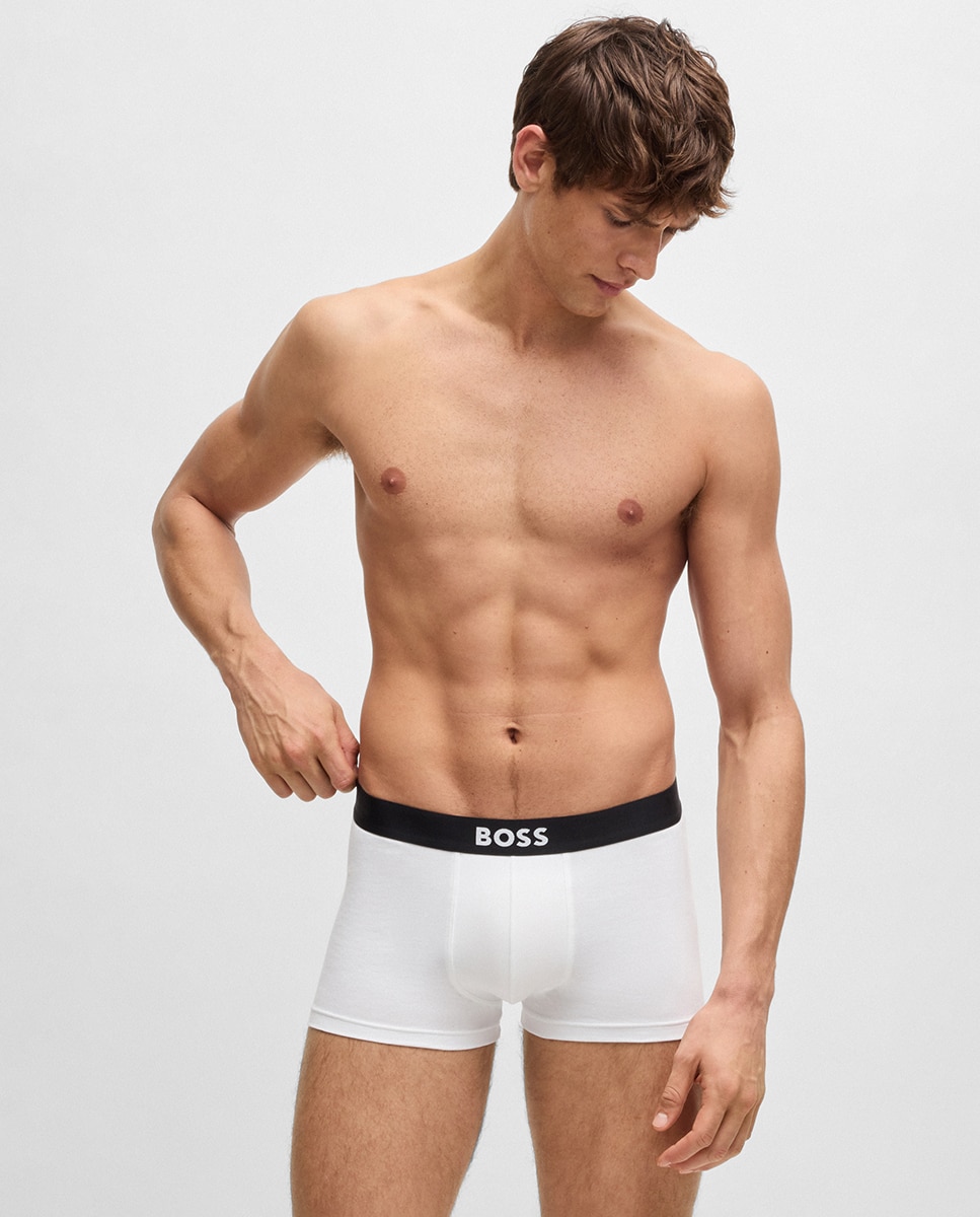 Pack de Três Boxers de Algodão Multicolor-2