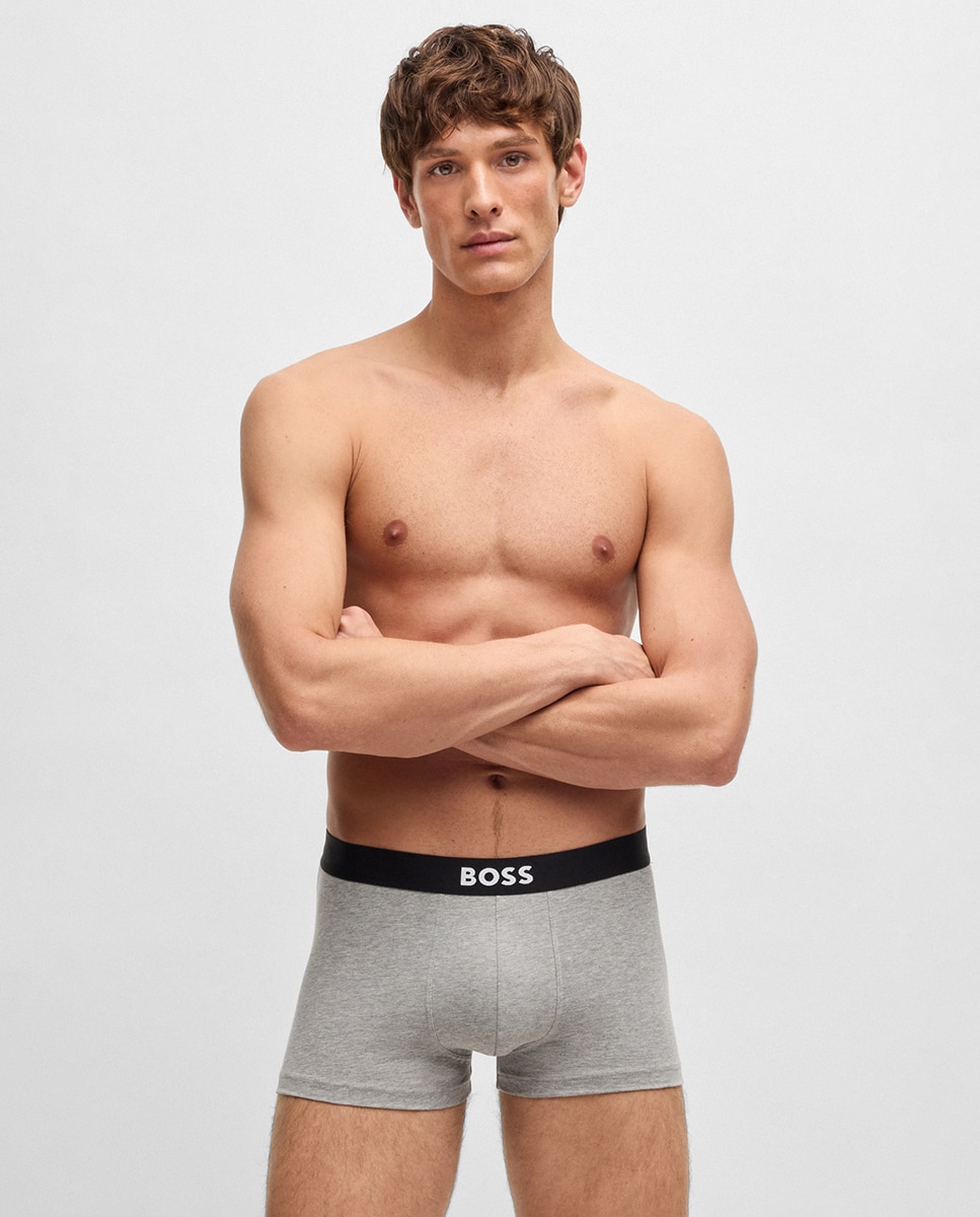 Pack de Três Boxers de Algodão Multicolor-4