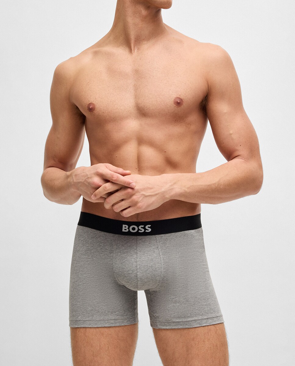 Pack de Três Boxers de Algodão Multicolor-7