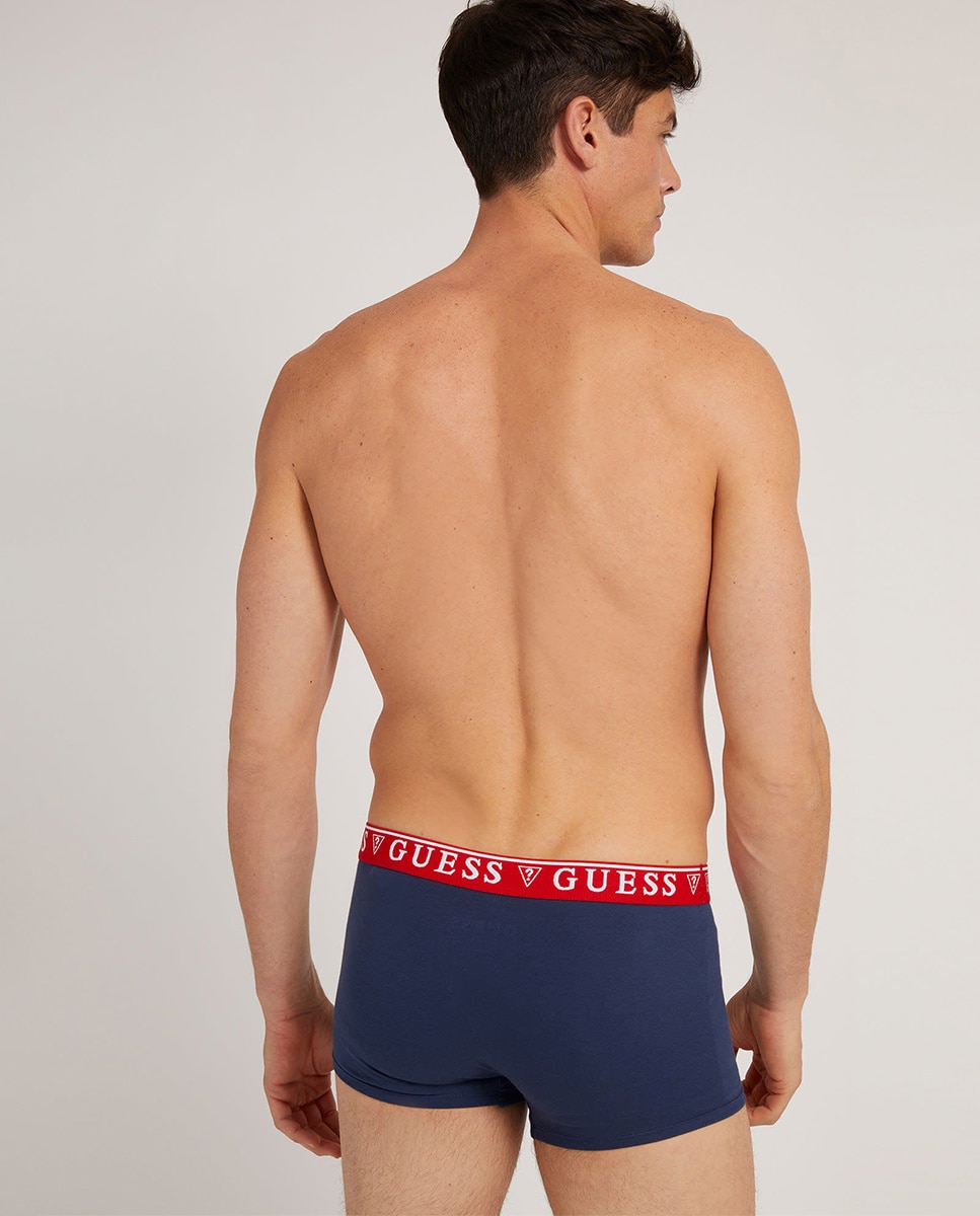 Pack de 3 Boxers Fechados de Malha Multicolor-7