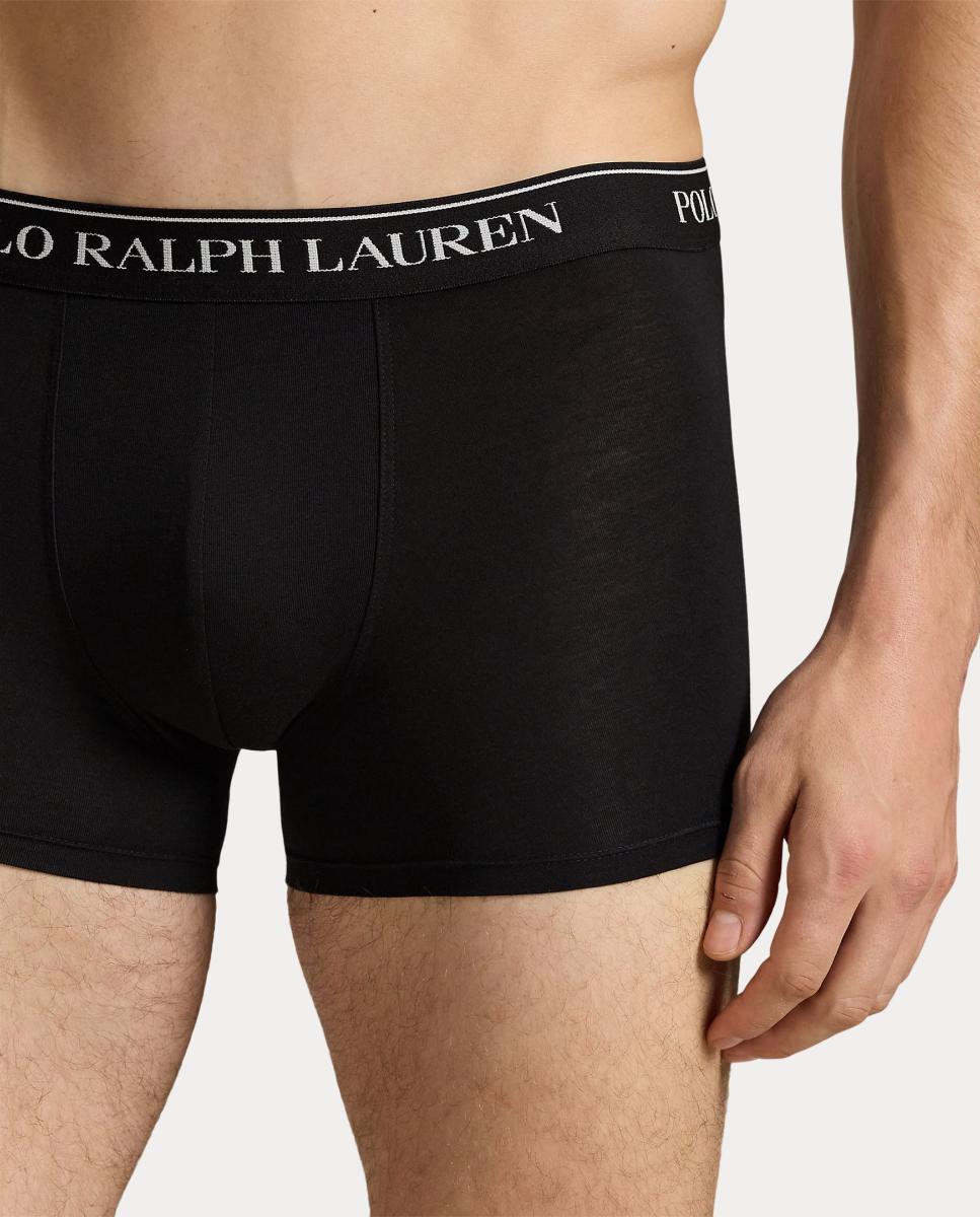 Pack de Três Boxers de Algodão Preto-4