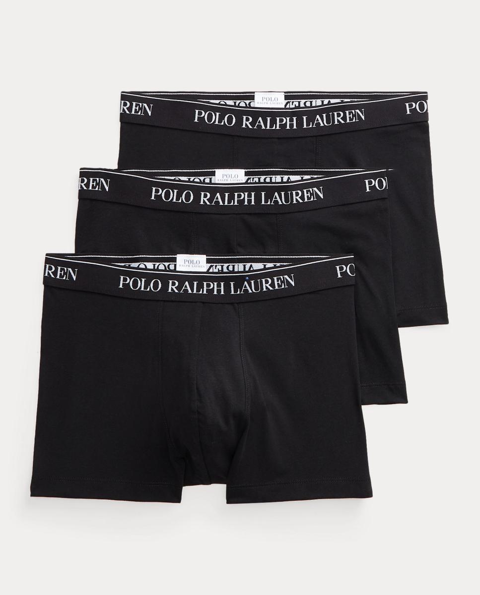 Pack de Três Boxers de Algodão Preto-5