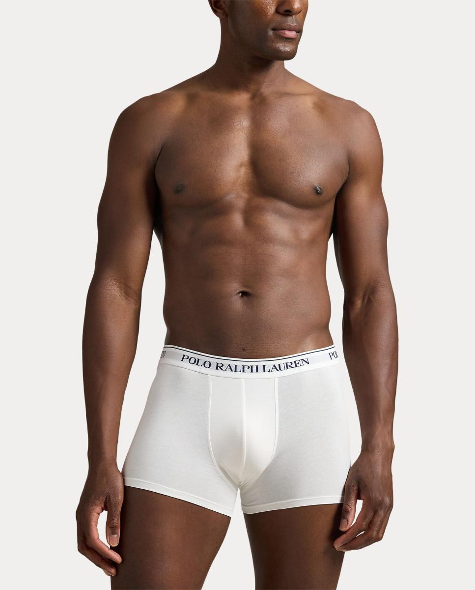 Pack de Três Boxers de Algodão Branco-2