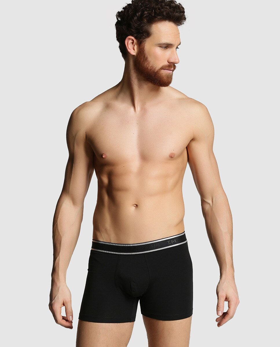 Pack de três boxers de homem Impetus várias cores Estampado-4