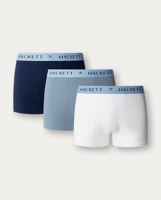 Imagem 0 de Pack de Três Boxers de Malha Combinados