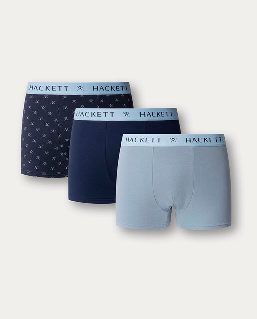 Imagen 0 de Pack de tres bóxers de hombre de punto combinados