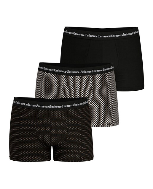 Imagem 0 de Pack de 3 Boxers Combinados com Malha