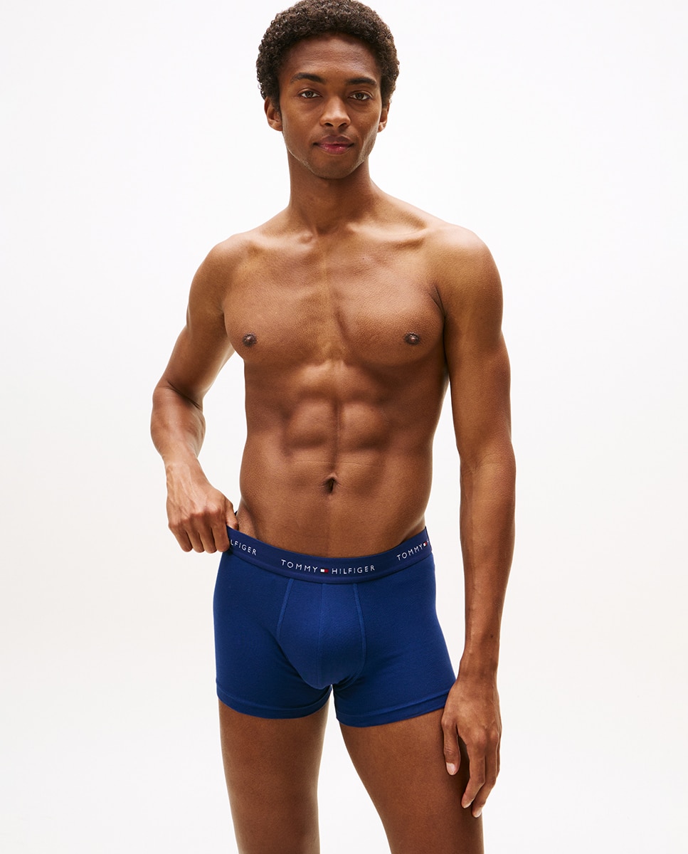 Pack de Três Boxers de Malha Multicolor-2