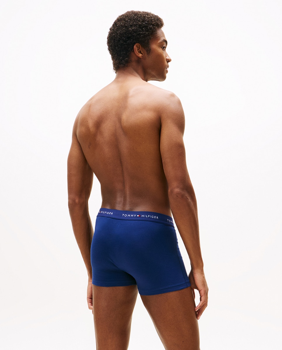 Pack de Três Boxers de Malha Multicolor-5