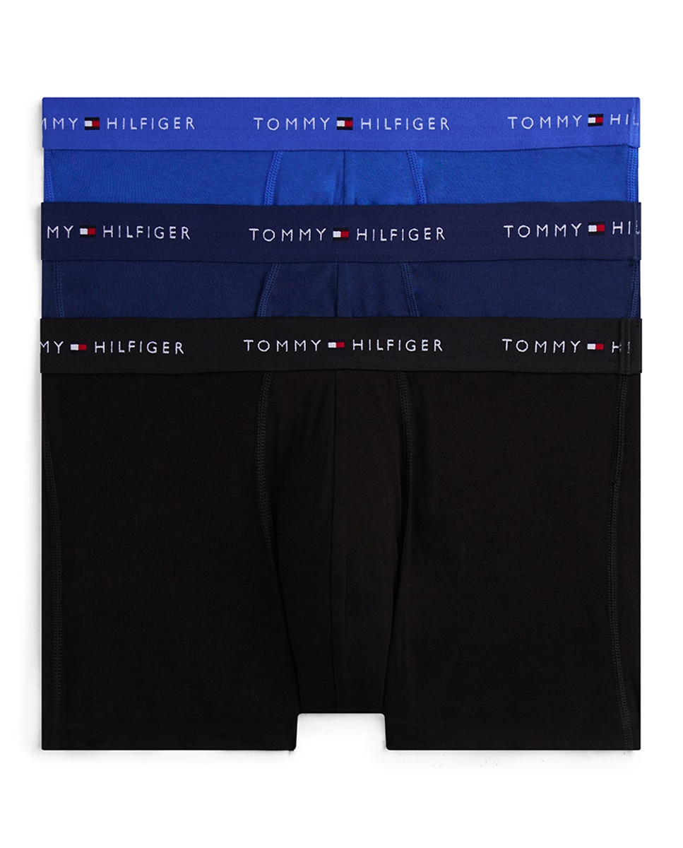 Pack de Três Boxers de Malha Multicolor-7