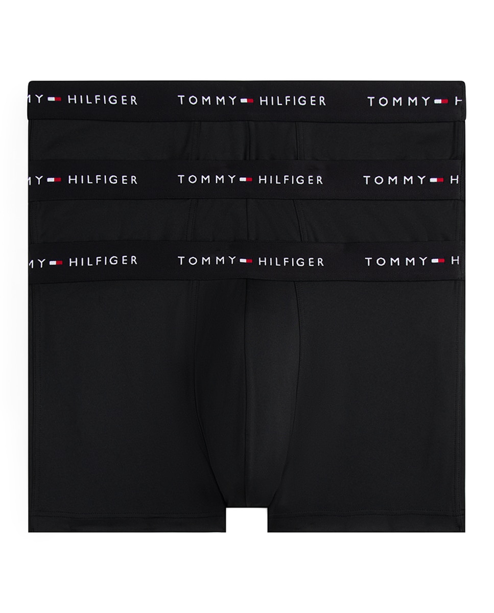 Pack de Três Boxers de Microfibra Preto-6