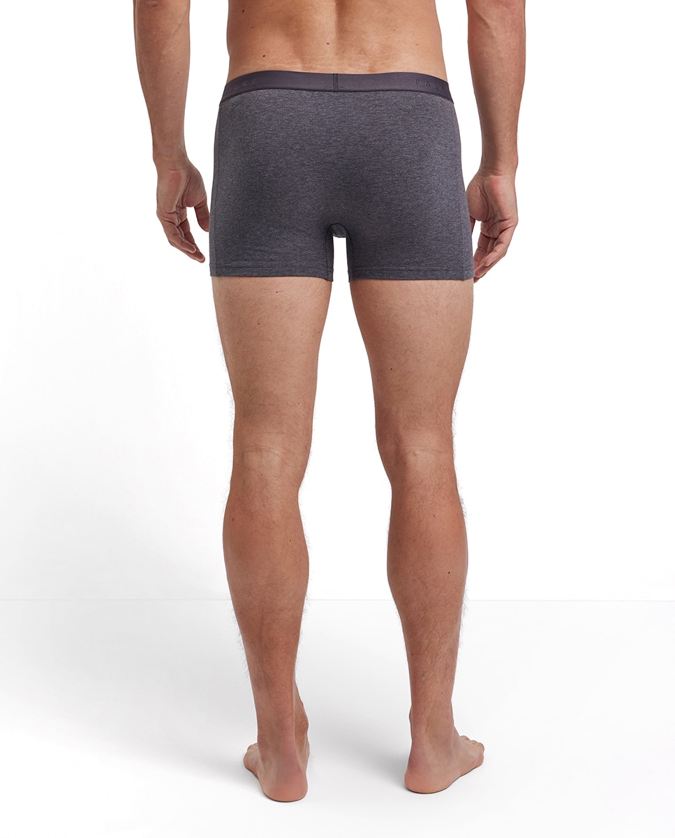 Boxers de Ponto Liso Cinzento-escuro-3