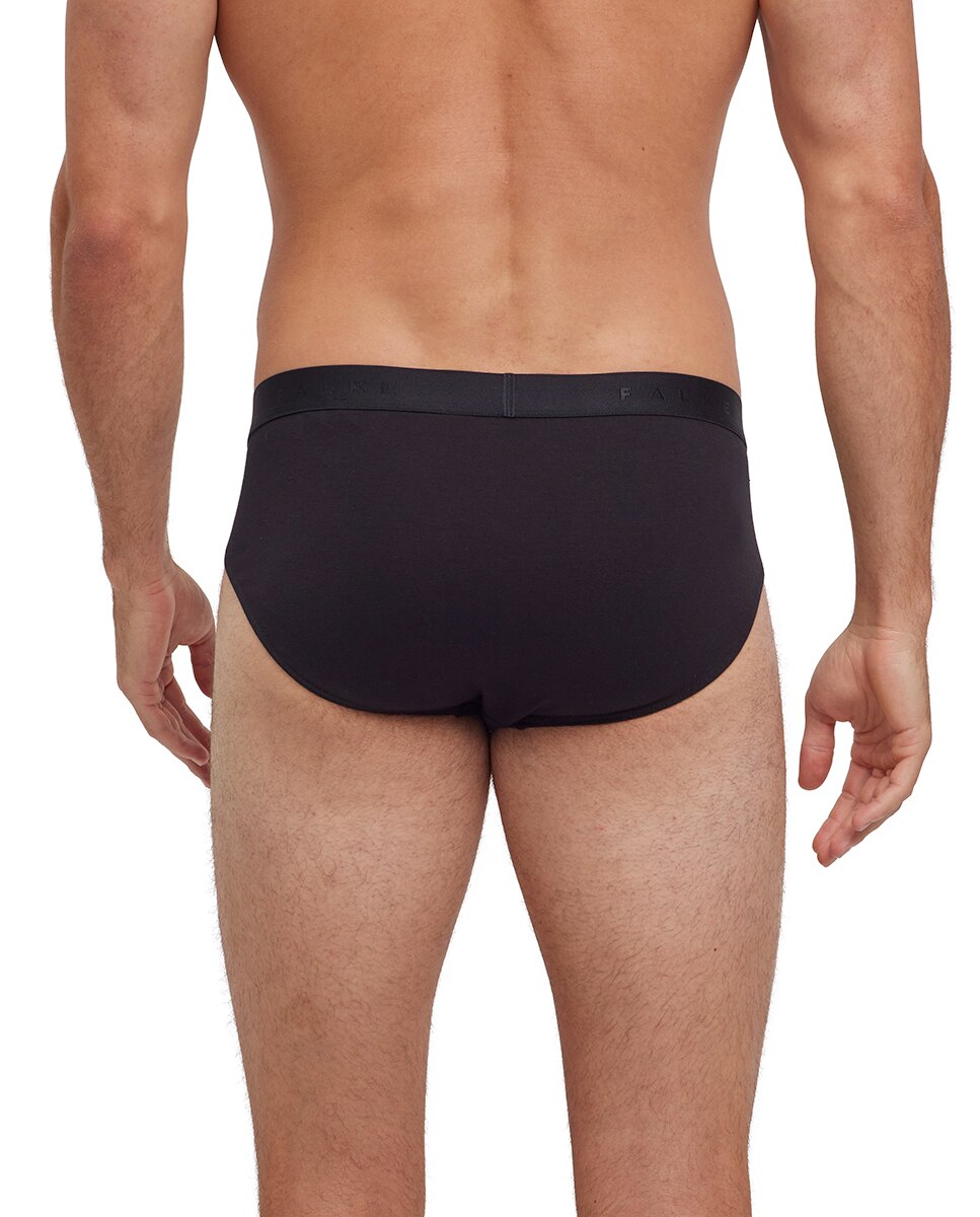 Imagen 3 de Slip de punto liso de hombre - Falke - Negro Negro